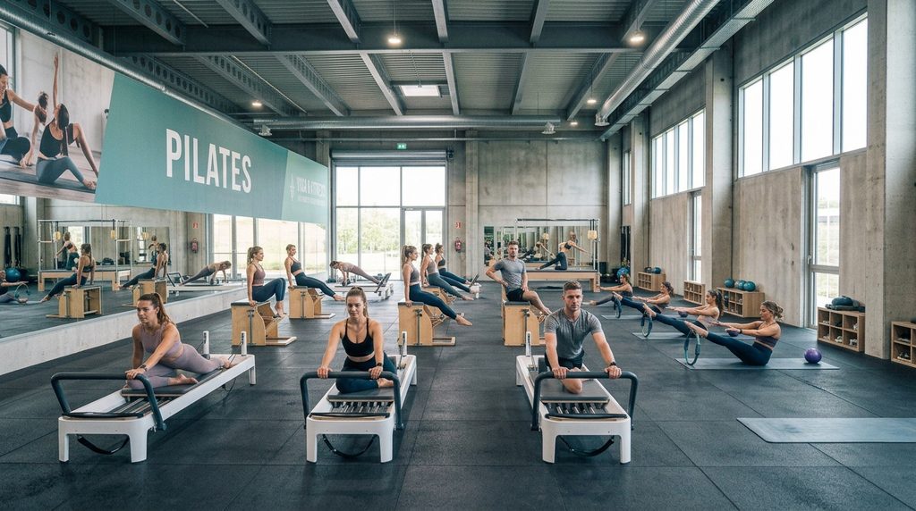 Lezione di Pilates e ginnastica posturale con Villardita Ilary nella palestra ASD Majorana Cascino a Piazza Armerina